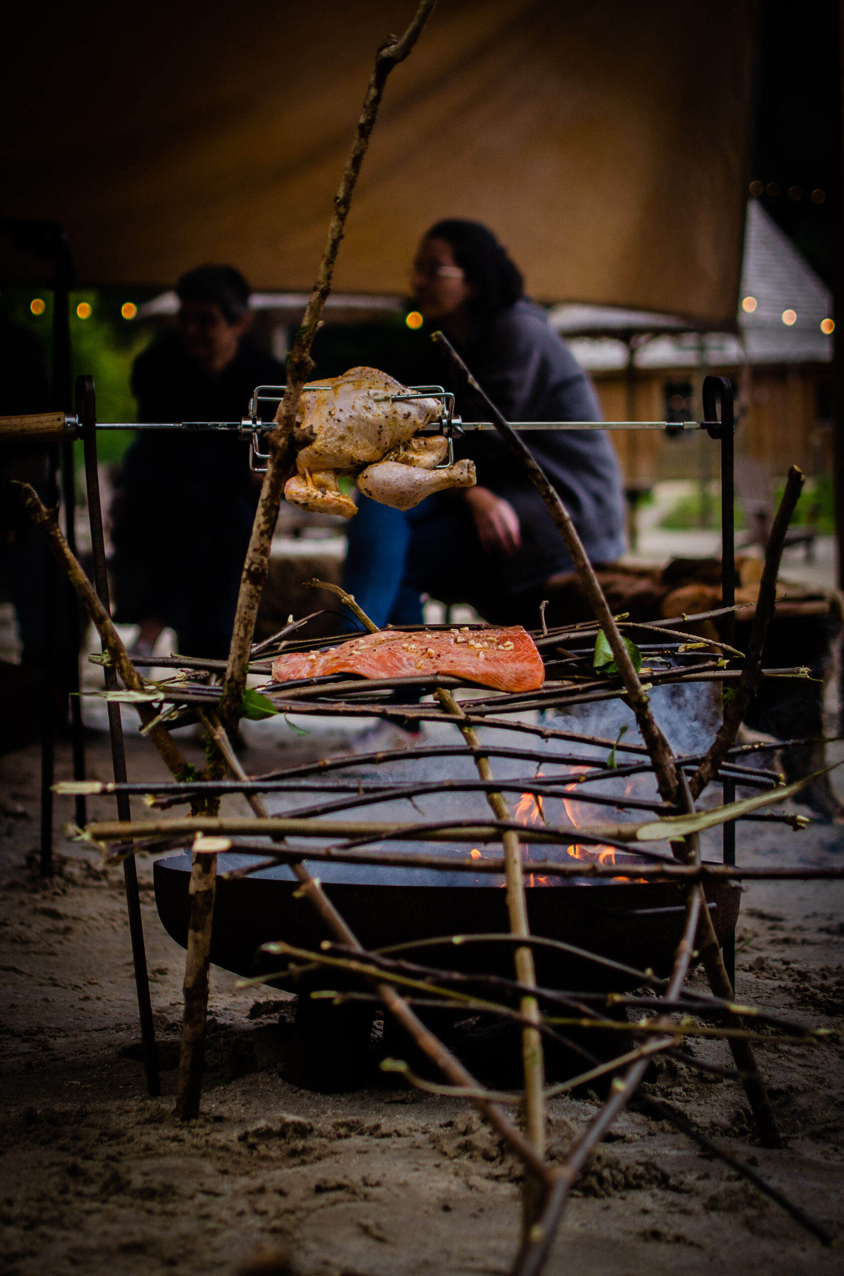 Campfire kitchen